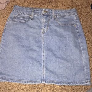 Mossimo jean skirt!!!